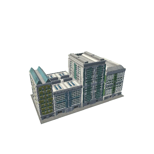 M_Low Poly Building Assets_16 Variant